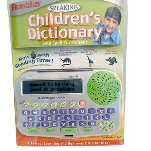 Franklin Speaking Childrens Dictionary W/ Spell Correction Kids Learning Aid NEW